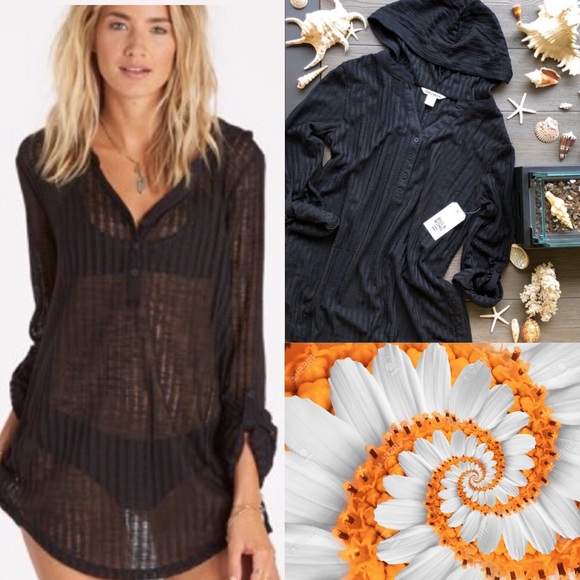 Billabong Other - 🌴🌼BILLABONG- BLACK COVER UP🌼🌴